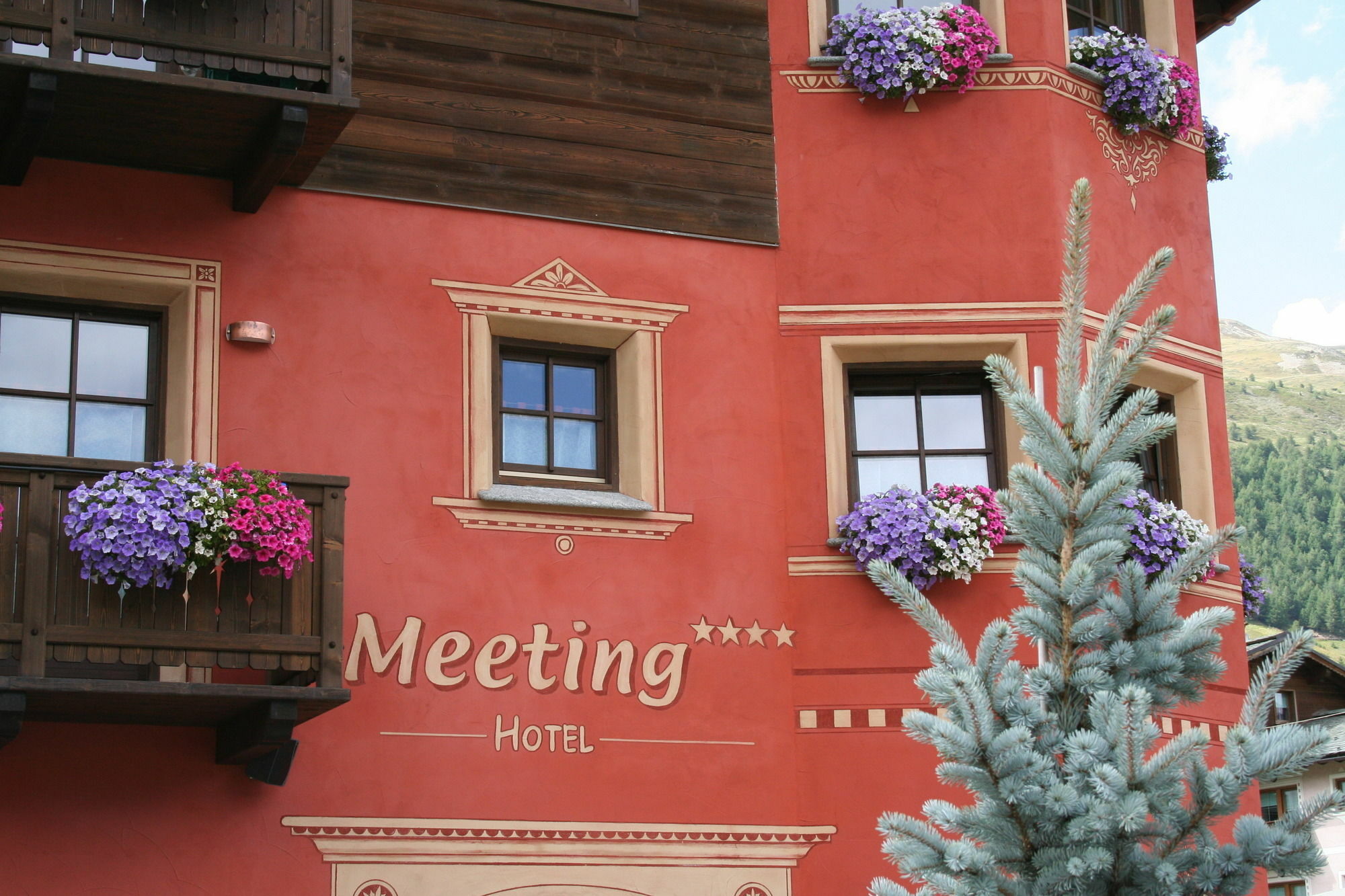 Hotel Meeting Livigno Bagian luar foto